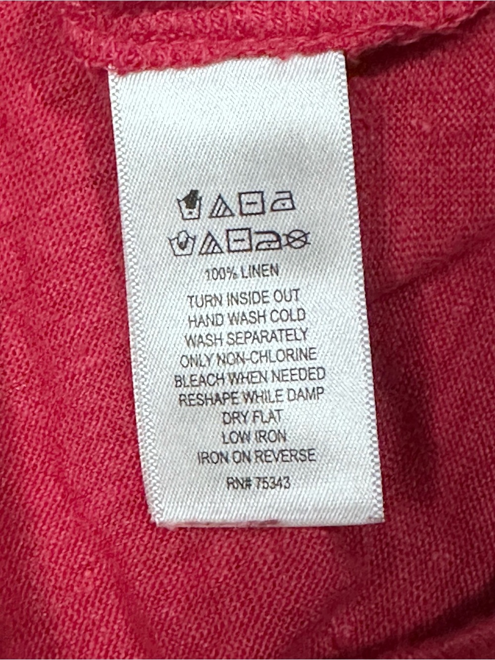 Women's Fuchsia Cap-Sleeve Tee - Picture 7 of 11